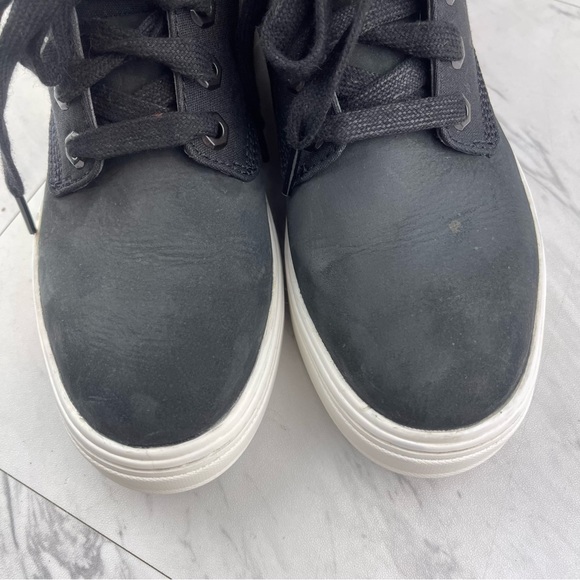 •Timberland Bria High Top Sneaker Black leather womens 6 shoes - Picture 5 of 14